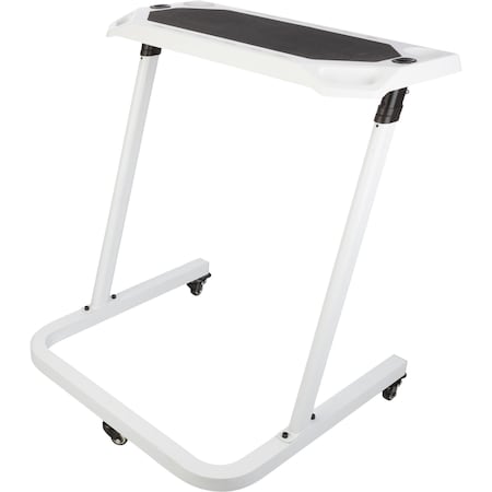 Rad Sportz Bike Desk - Rolling Laptop Cart for Stationary Bike - Adjustable Standing Desk by 80-5212